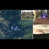 Helicopter plane crash mid air collision near Rothschild estate